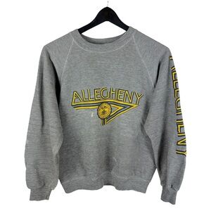 Vintage 70s Allegheny County Pennsylvania Grey Tourist Sweatshirt Size S
